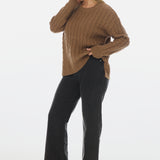 Cable Knit Jumper - Nutmeg