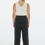 Signature Barrel Leg Jeans - Black Wash
