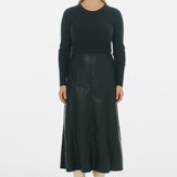 Ribbed Knit Top - Emerald