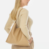 Shoulder Tote Bag - Tan