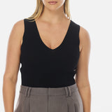 Core V-Neck Cami - Black