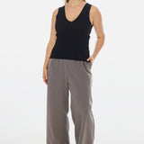 Core V-Neck Cami - Black