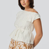 Off Shoulder Top - White