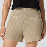 Crochet Shorts - Wheat