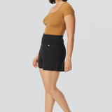 Scoop Neck Short Sleeve Top - Copper