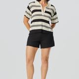 Crochet Shorts - Ink Black