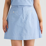 A-line Pocket Skirt - Cornflower Blue