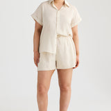 Core Short Sleeve Shirt - Natural