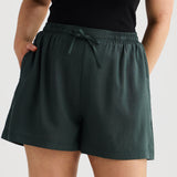 Core Relaxed Short - Pine Green