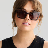 Oversized Sunglasses - Brown Tortoiseshell