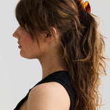 Resin Large Hair Clip - Brown Tortoiseshell