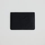 Vegan Leather Card Purse - Black