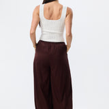 Harem Drawstring Pant - Carob