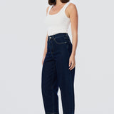 Signature Barrel Leg Jeans - Indigo