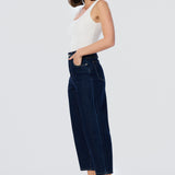 Signature Barrel Leg Jeans - Indigo