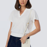 Crossbody Sling Bag - Ecru