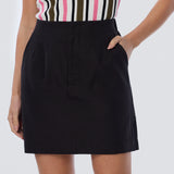 Tailored Mini Skirt - Black
