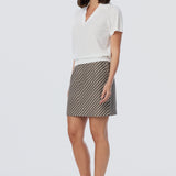 Textured Polo Knit - White