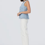 Denim Vest - Light Blue Wash