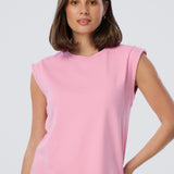 Cap Sleeve Jersey Tank - Musk Pink