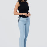 Drawstring Top - Black