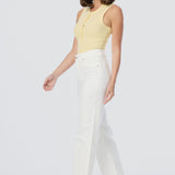 Signature Straight Leg Jeans - White