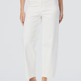 Signature Barrel Leg Jeans - White