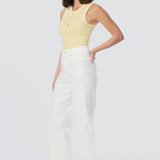 Signature Barrel Leg Jeans - White