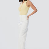 Signature Barrel Leg Jeans - White