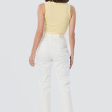 Signature Slim Leg Jeans - White
