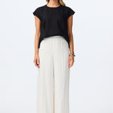 Cap Sleeve Top - Black