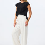 Cap Sleeve Top - Black