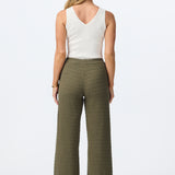 Textured Knit Pant - Khaki