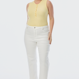Signature Slim Leg Jeans - White
