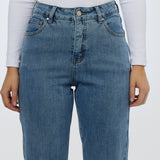 Signature Slim Leg Jeans - Mid Blue Wash