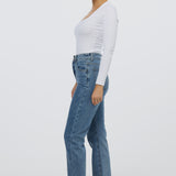 Signature Slim Leg Jeans - Mid Blue Wash