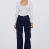 Signature Straight Leg Jeans - Indigo