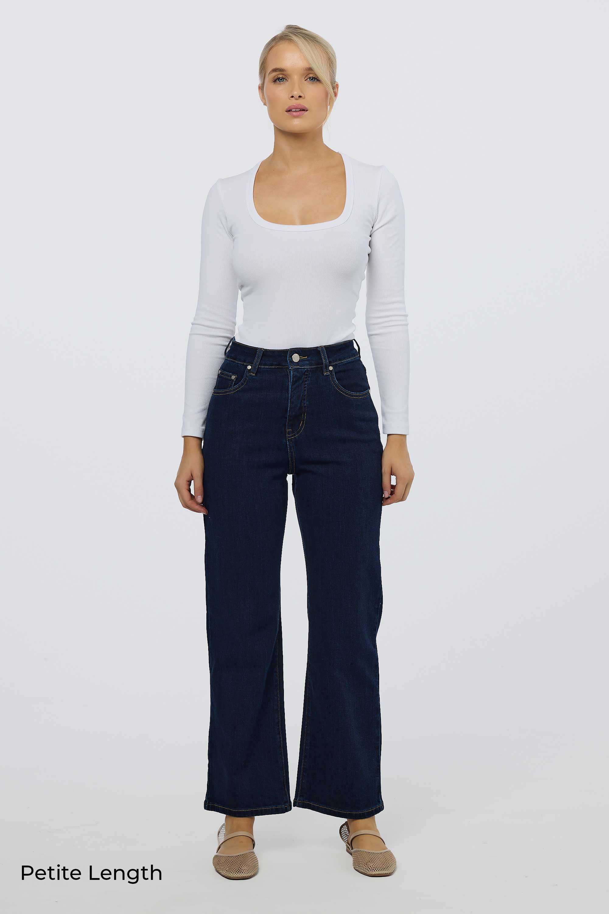 Signature Straight Leg Jeans - Indigo