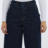 Signature Wide Leg Jeans - Indigo