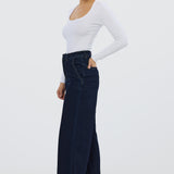 Signature Wide Leg Jeans - Indigo