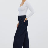 Signature Wide Leg Jeans - Indigo